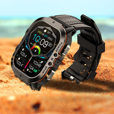 Sport Smart Watch C26 1.96 pulgadas AMOLED pantalla grande Utilice vidrio templado a prueba de explosiones y a prueba de caídas
