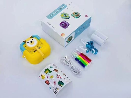M8 cámara de pantalla de 2,4 pulgadas 3 juegos cámara digital para niños mini cámara de impresión instantánea