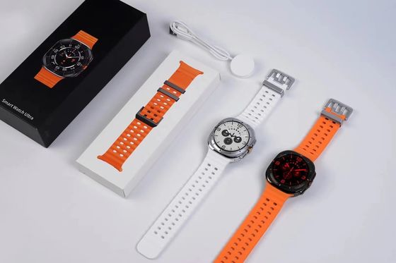Lo más nuevo 2025 W7 Ultra GPS Rondo Smartwatch para hombres y mujeres Monitoreo de frecuencia cardíaca Batería 3.8V/400mAh-702224