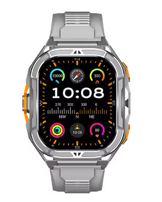 Reloj inteligente X5 frecuencia cardíaca sangre oxígeno BT llamada Asistente de voz posicionamiento GPS