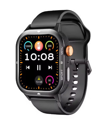 C30 1ATM Reloj inteligente resistente al agua Para hombres Mujeres, BT Llama Fitness Sueño Ritmo cardíaco Reloj deportivo