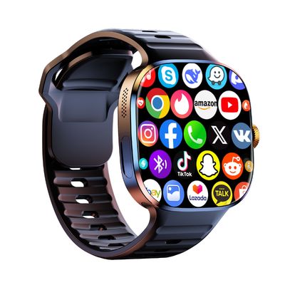 Reloj inteligente con tarjeta SIM 4G M99 2025 a prueba de agua IP67, llamada BT, NFC, GPS, Deepseek, Youtube, Tiktok y soporte Whatsapp
